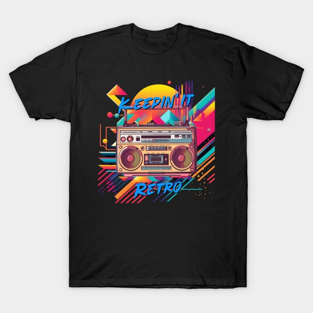 Keepin' it Retro T-Shirt by Spearhead Ink